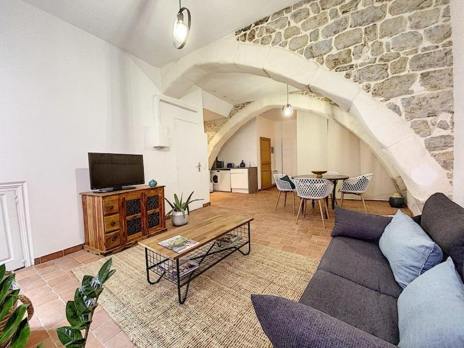 Joli Studio Au Coeur De Grasse - Parking Inclus Luaran gambar